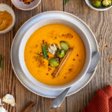 Linsen-Süßkartoffel-Suppe