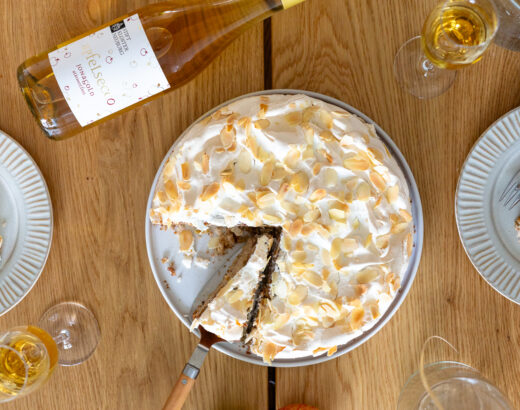Apfel Baiser Kuchen
