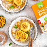 Gebackene Kürbisknödel