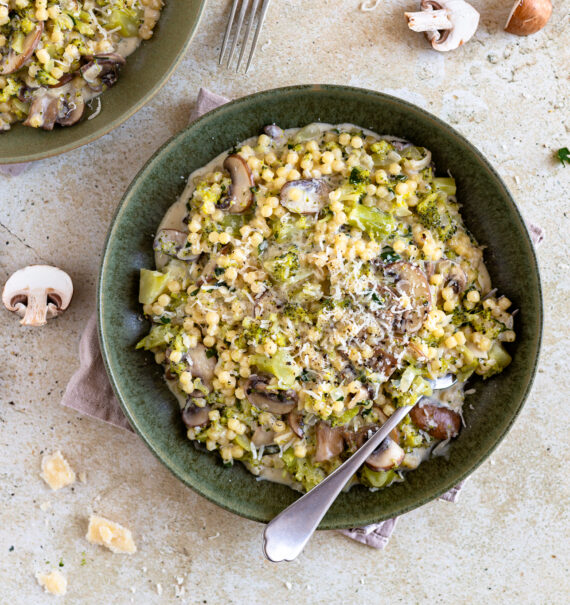 One Pot Pasta mit Brokkoli