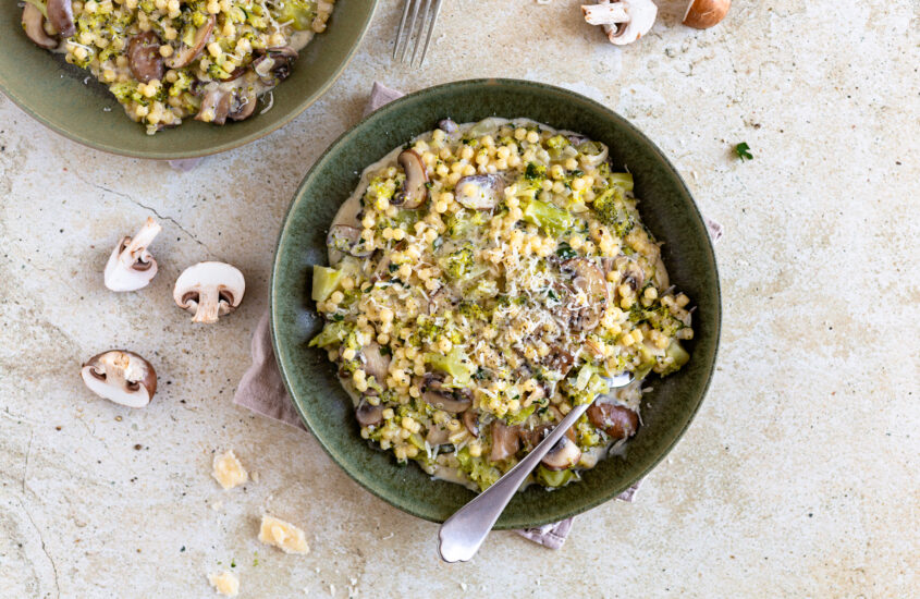 One Pot Pasta mit Brokkoli