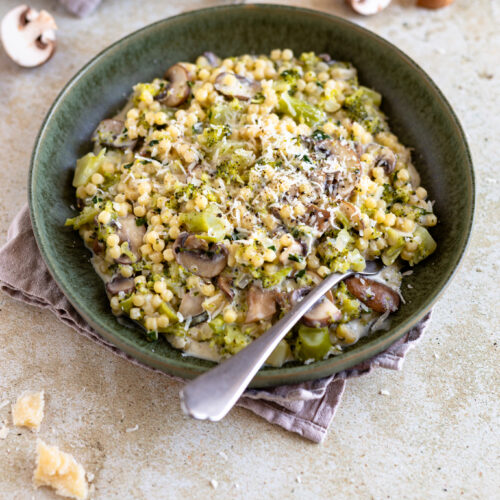 One Pot Pasta mit Brokkoli