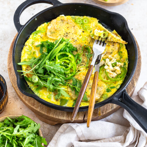 Knödel-Omelette
