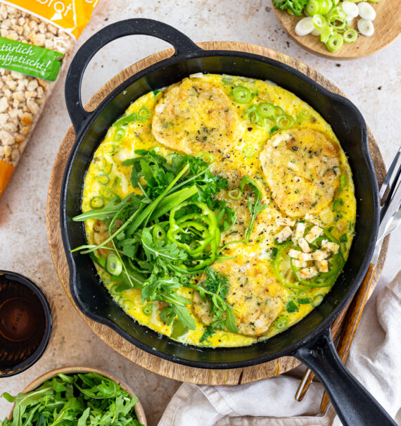 Knödel-Omelette