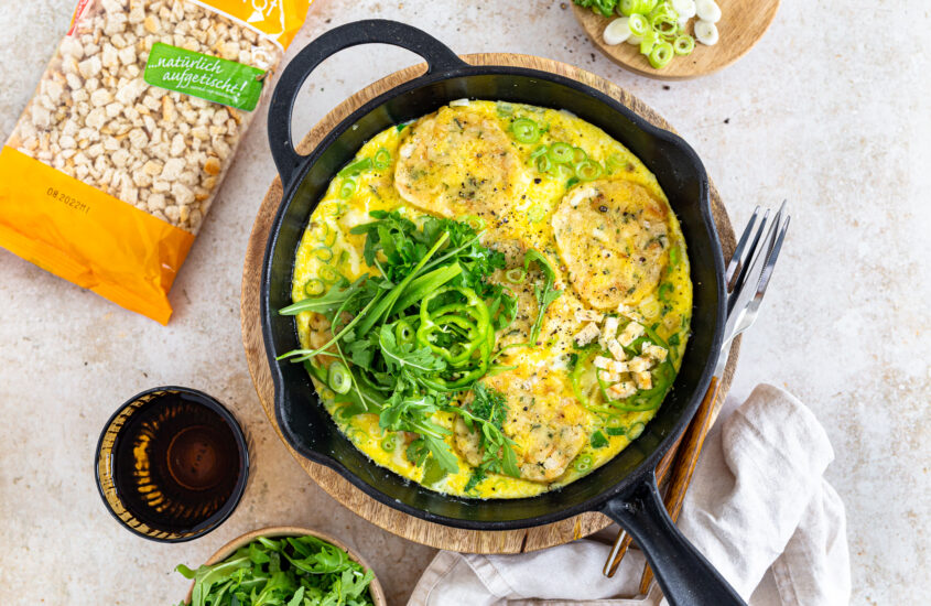 Knödel-Omelette