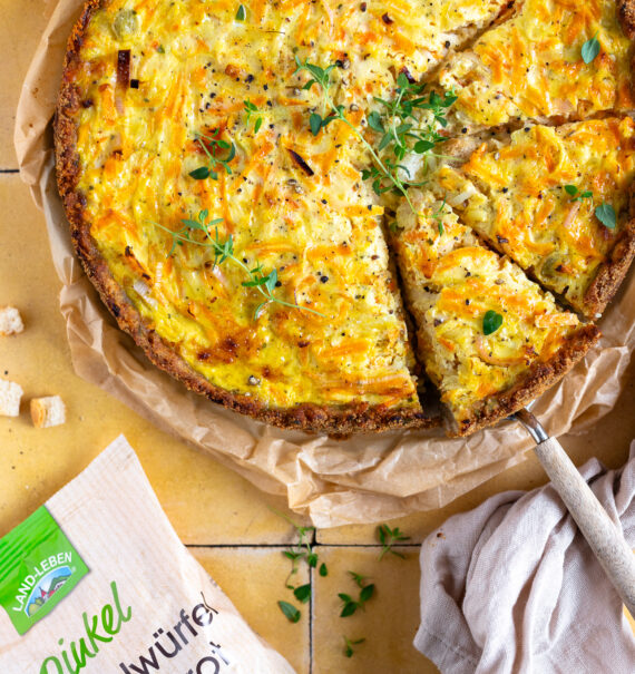 Gemüse Quiche