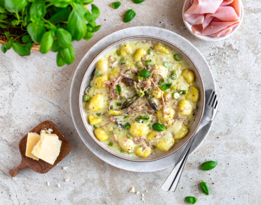 Spargel Gnocchi