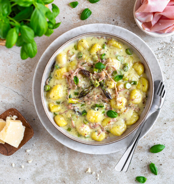 Spargel Gnocchi