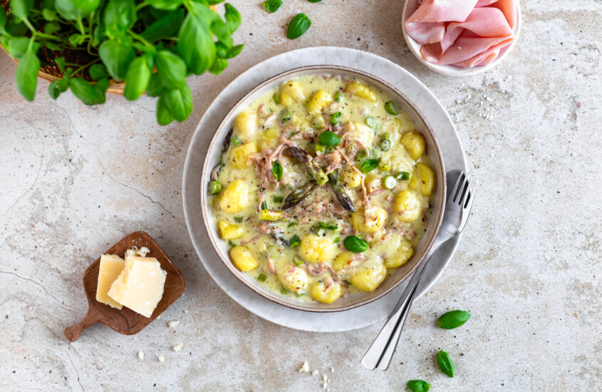Spargel Gnocchi