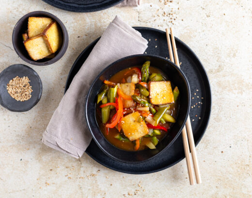 Asia Gemüsepfanne mit Tofu