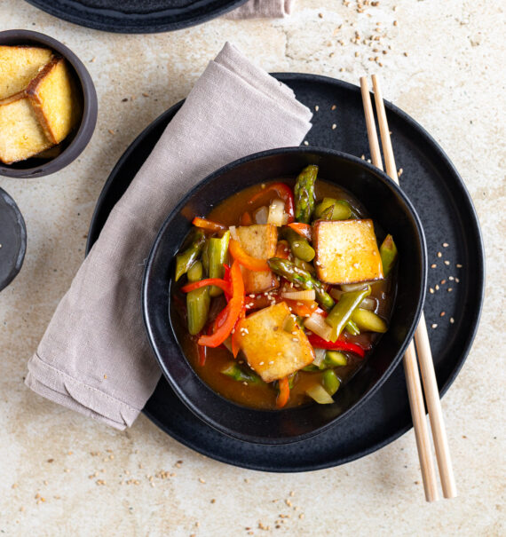Asia Gemüsepfanne mit Tofu