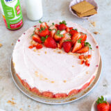 No-Bake Erdbeer-Cheesecake