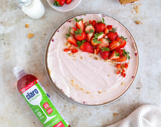No-Bake Erdbeer-Cheesecake
