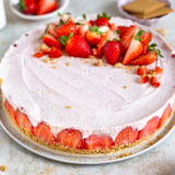No-Bake Erdbeer-Cheesecake