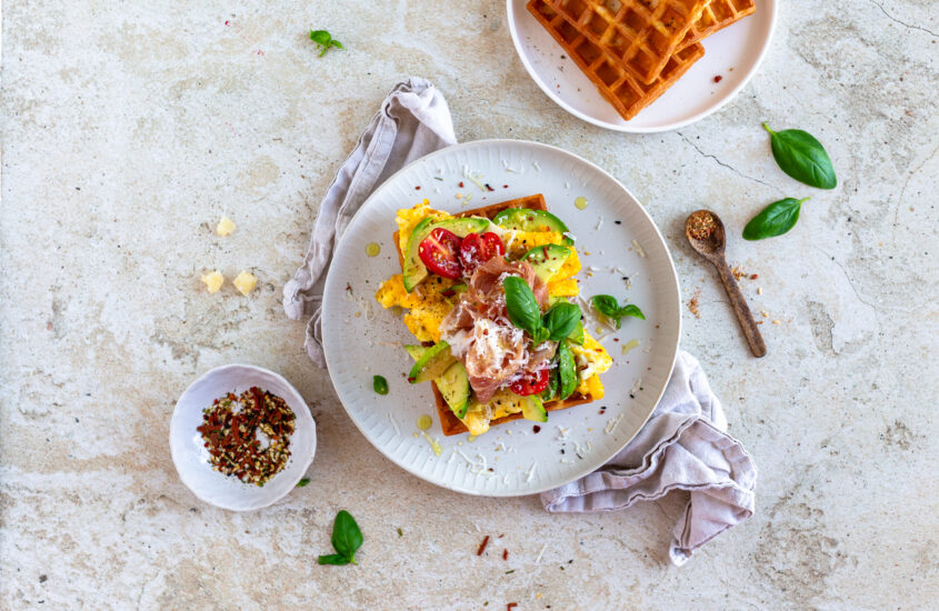 Avocado Waffeltoast