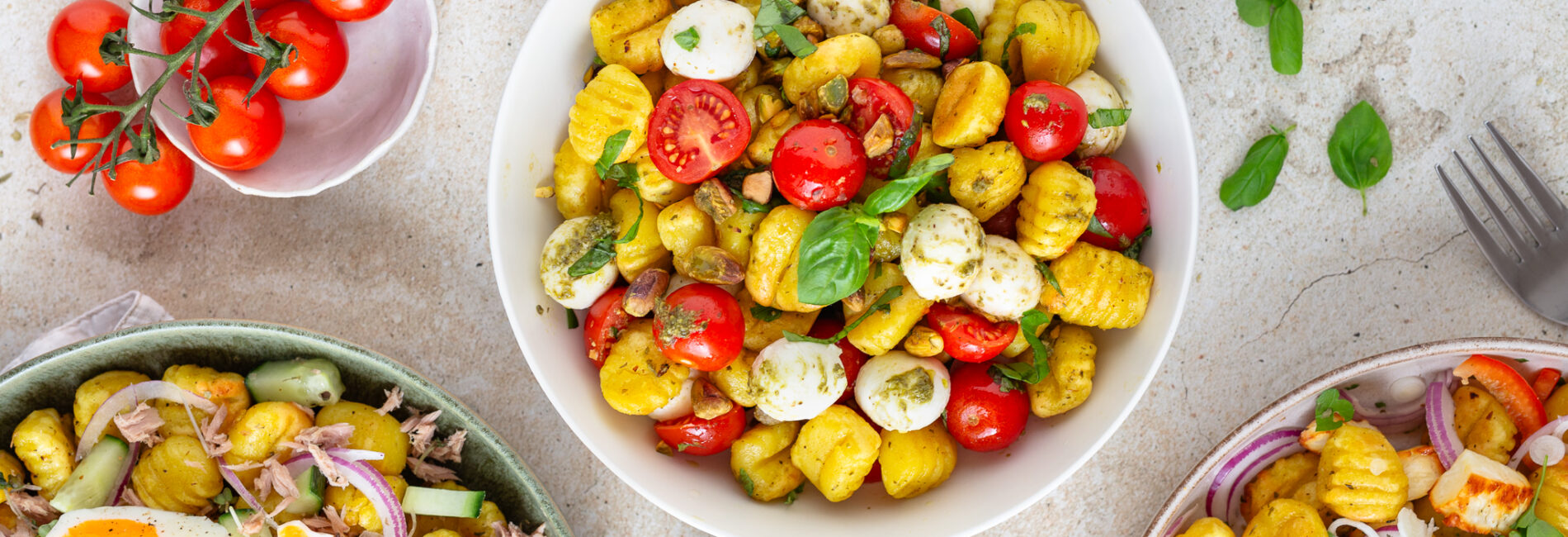 Italienischer Gnocchi-Salat