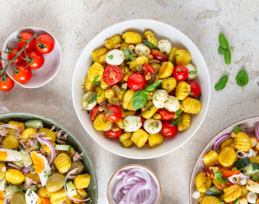 Italienischer Gnocchi-Salat
