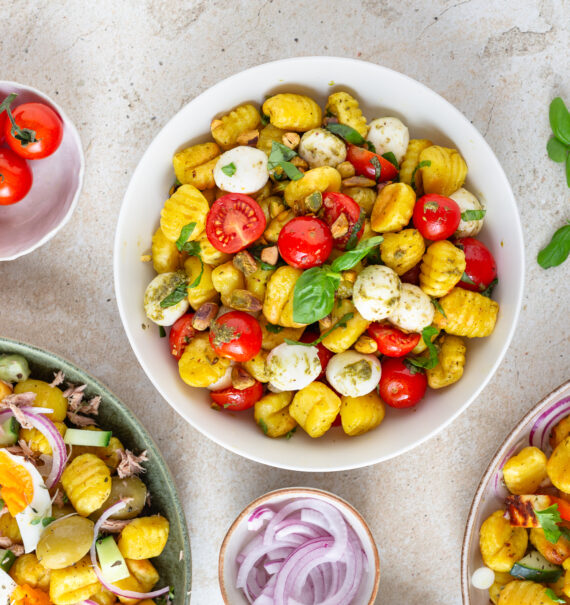 Italienischer Gnocchi-Salat