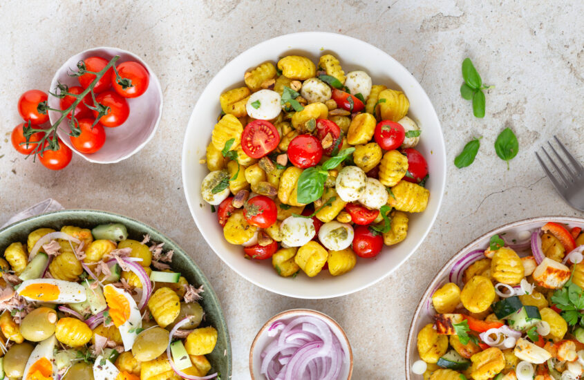 Italienischer Gnocchi-Salat