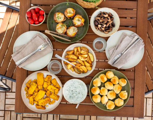 Grillbeilagen aus dem Airfryer