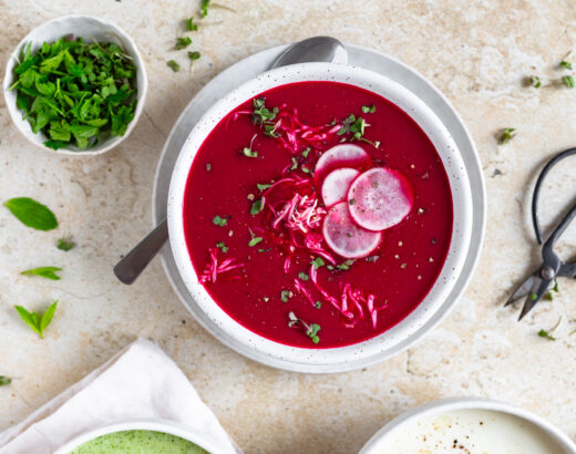 Cremige Rote-Rüben-Suppe