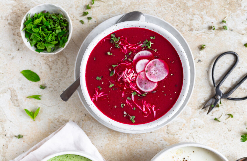 Cremige Rote-Rüben-Suppe