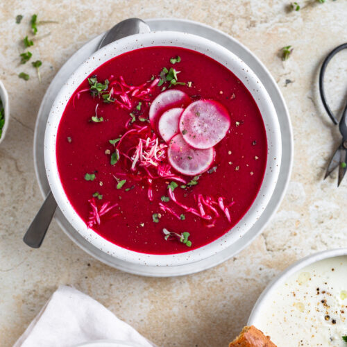 Cremige Rote-Rüben-Suppe