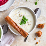 Kohlrabi-Sauerrahm-Kaltschale