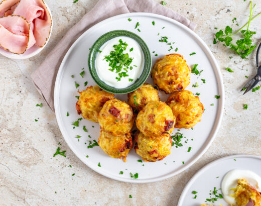 Schinken-Käse-Knödel