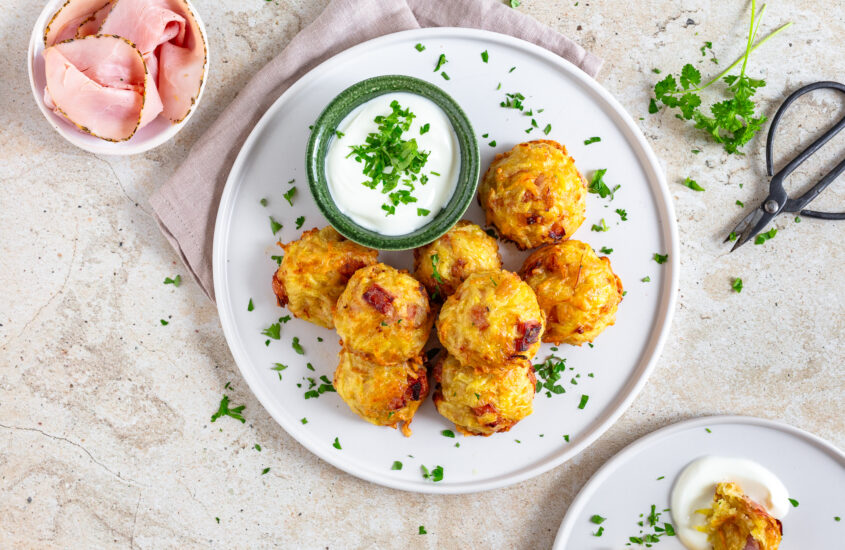 Schinken-Käse-Knödel