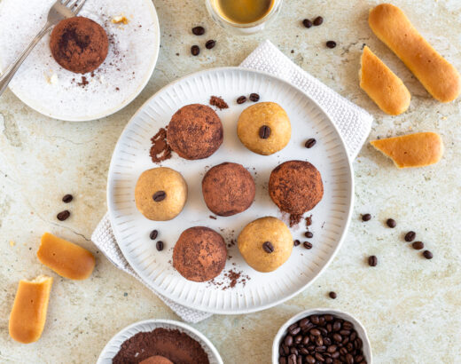 Kaffee-Tiramisu-Bällchen