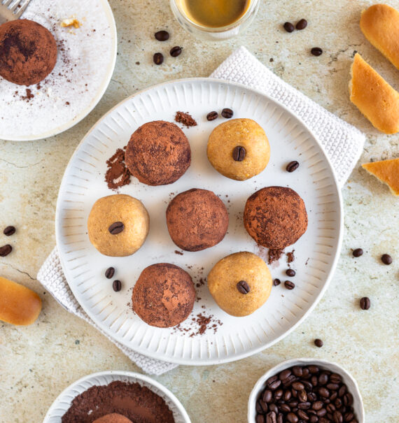 Kaffee-Tiramisu-Bällchen