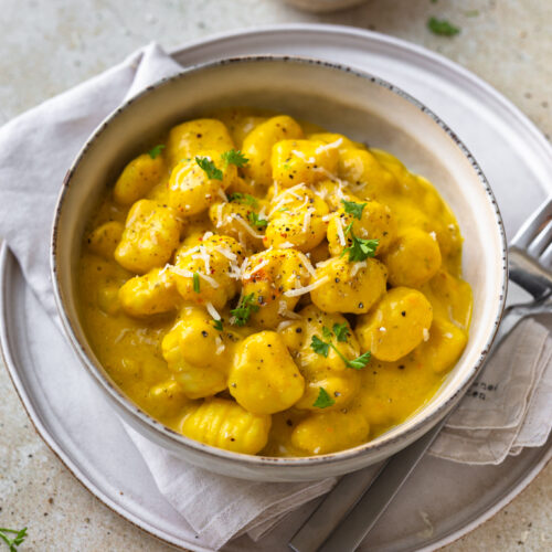 One Pot Kürbis Gnocchi