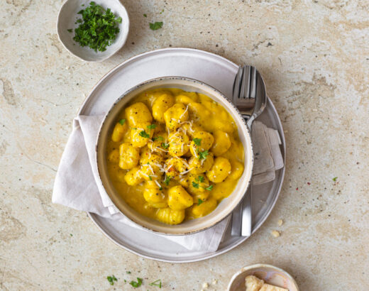 One Pot Kürbis Gnocchi