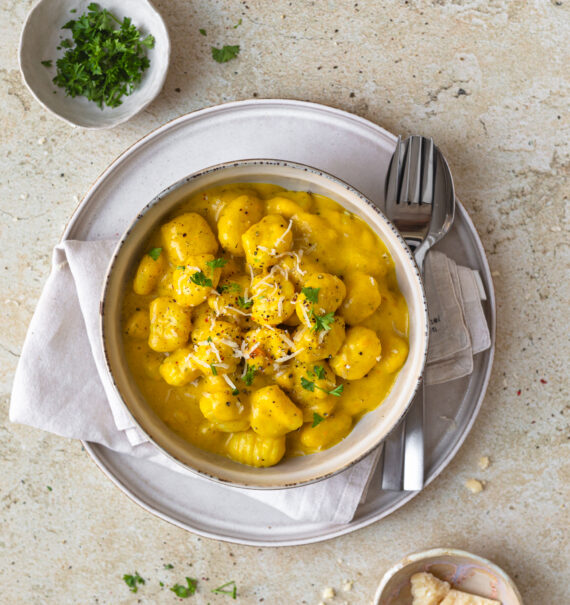 One Pot Kürbis Gnocchi