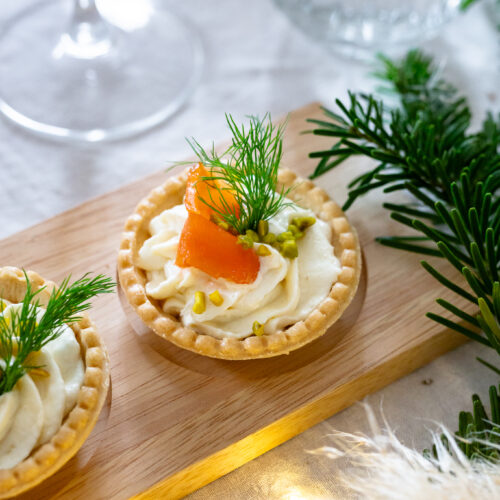 Lachs Tartelettes