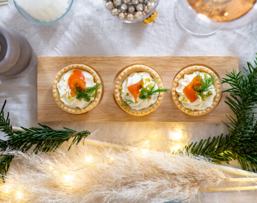 Lachs Tartelettes