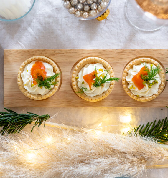 Lachs Tartelettes