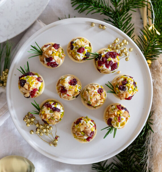 Ziegenkäse-Bällchen