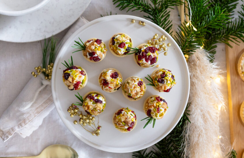 Ziegenkäse-Bällchen