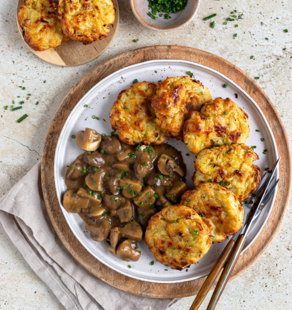 Kohlrabi Kartoffel Puffer