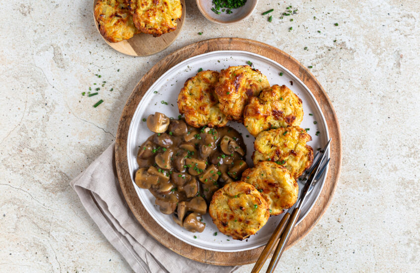 Kohlrabi Kartoffel Puffer