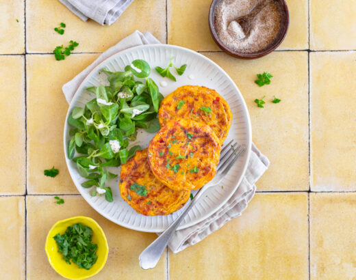 Kürbis Käse Laibchen