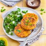 Kürbis Käse Laibchen