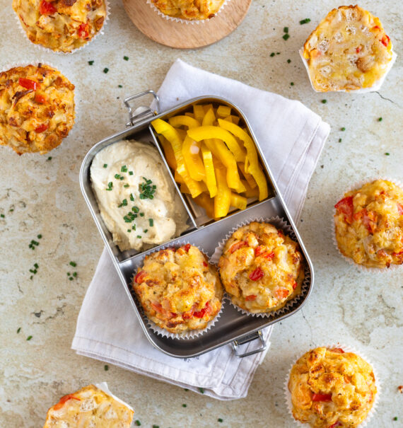 Pikante Frühstücks-Muffins