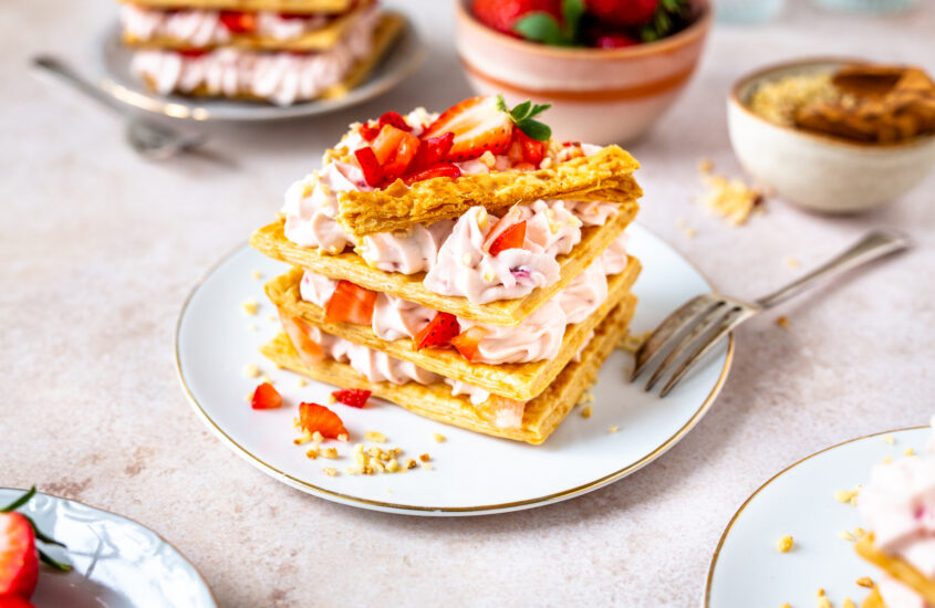 Erdbeere Mille Feuille