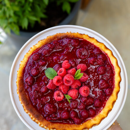 Zitronen-Ricotta-Kuchen