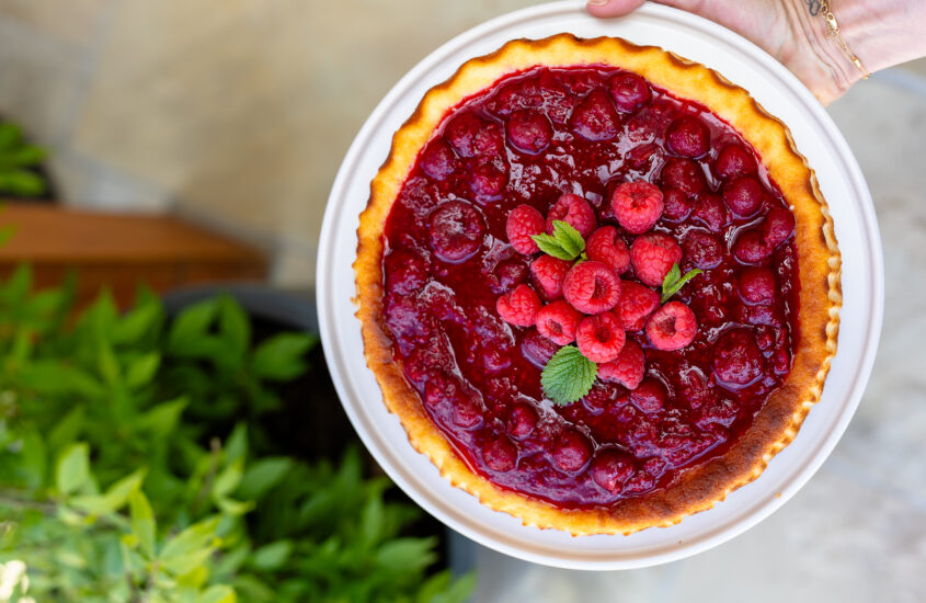 Zitronen-Ricotta-Kuchen